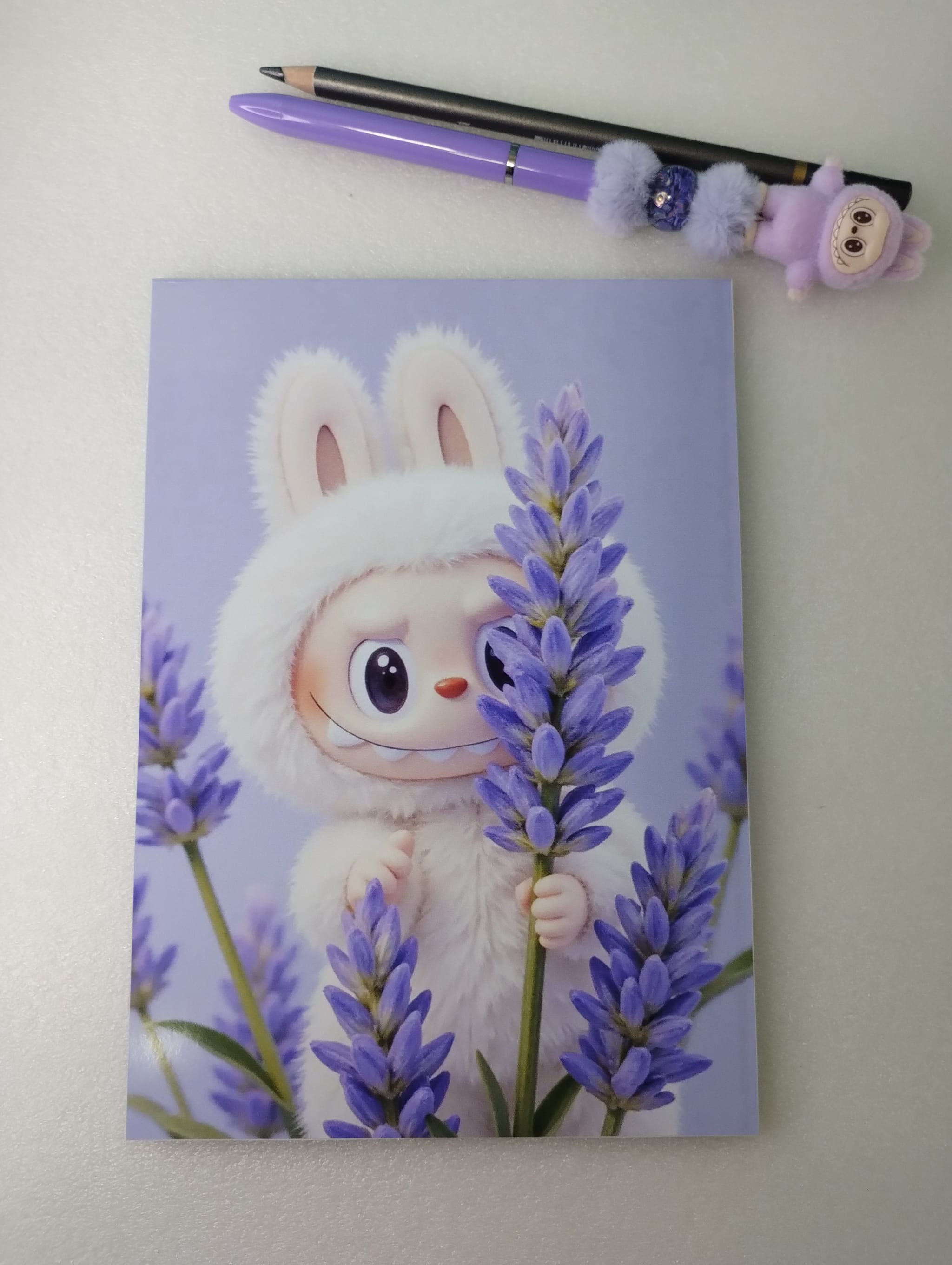 Papel Carta Labubu ou Bloco de Anotações - Foto 2