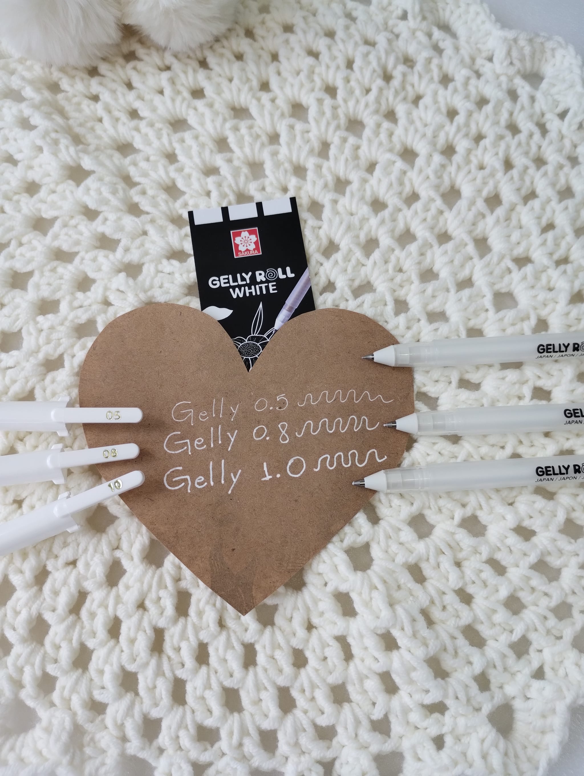 Caneta Gelly Roll Branca Sakura Importado dos Estados Unidos - Foto 1