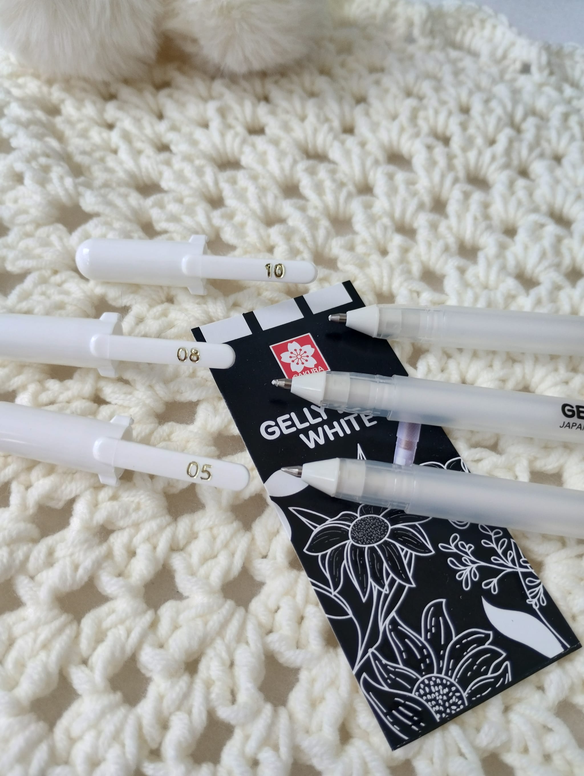 Caneta Gelly Roll Branca Sakura Importado dos Estados Unidos - Foto 3