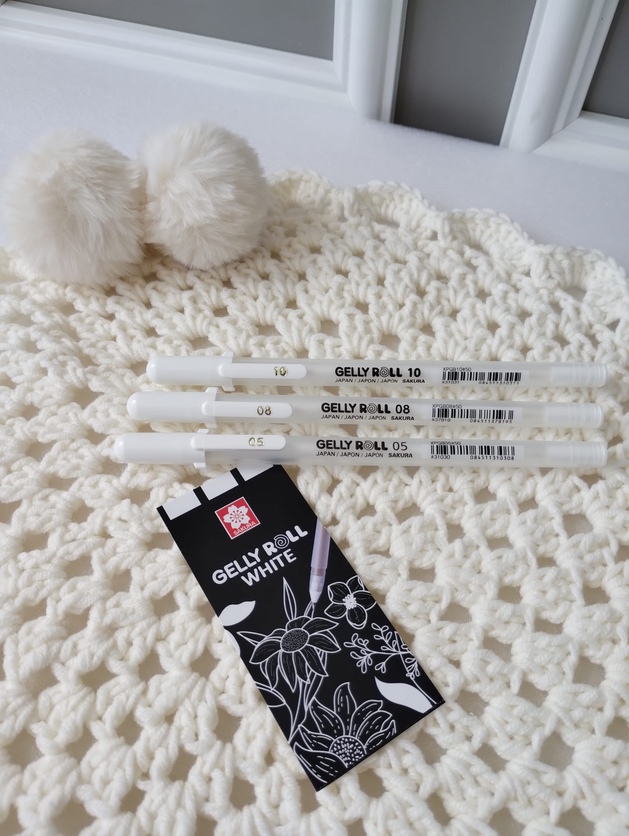 Caneta Gelly Roll Branca Sakura Importado dos Estados Unidos - Foto 4