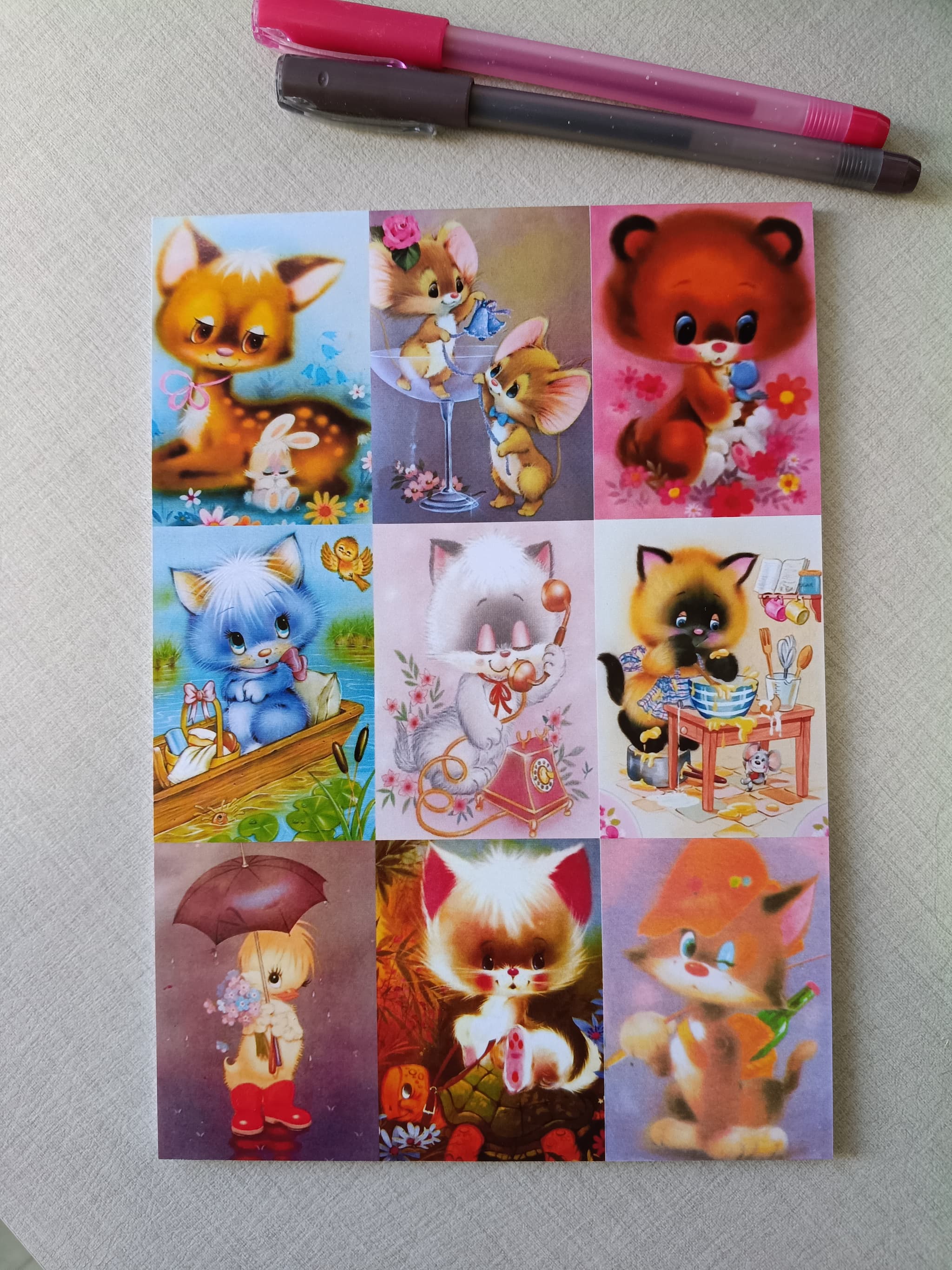 Papel Carta Nostalgia Modelo 2 ou Bloco de Anotações