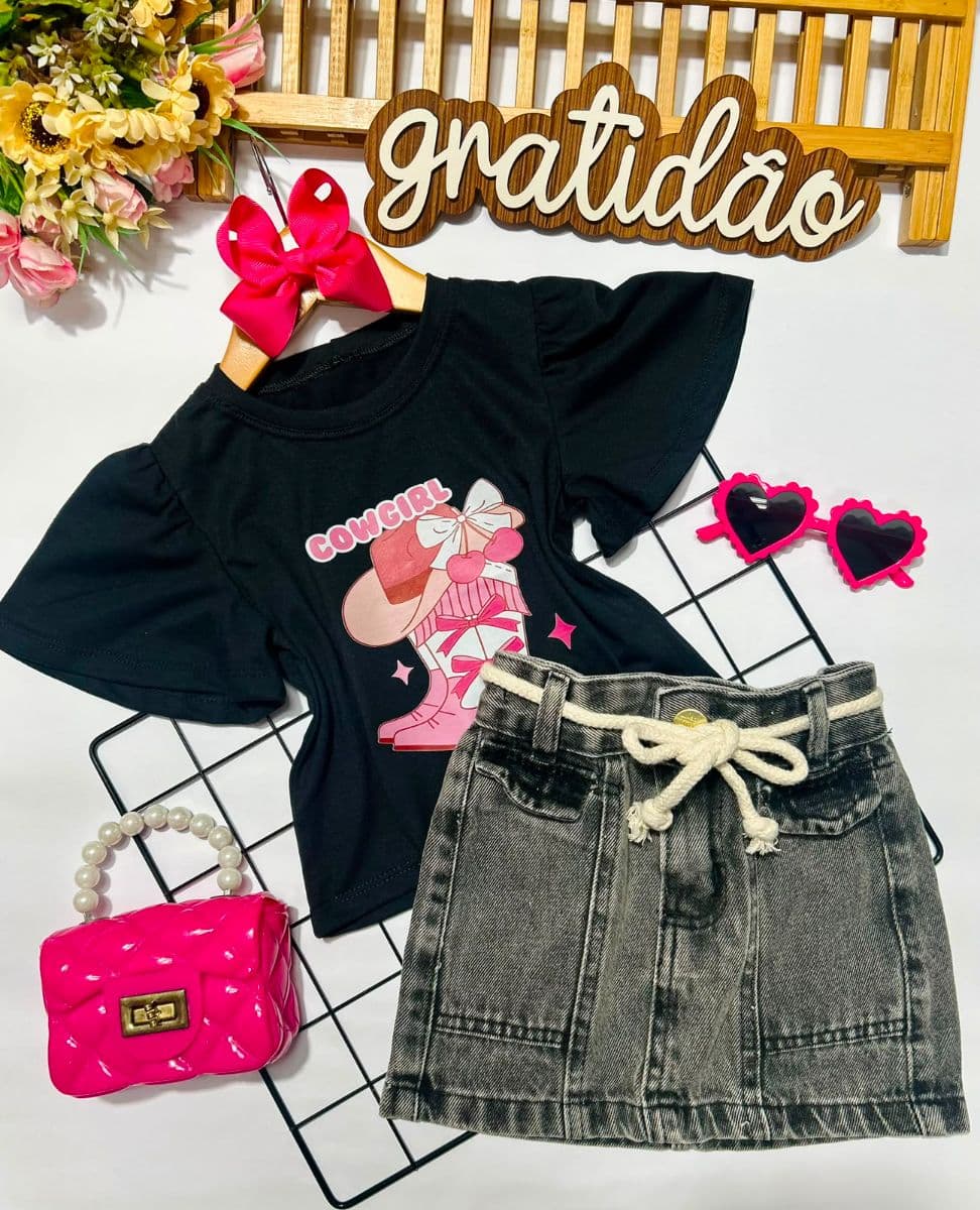 Blusa com girl