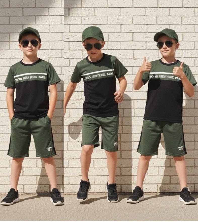 Lindo Conjunto Bermuda e Camisa Menino - Foto 6