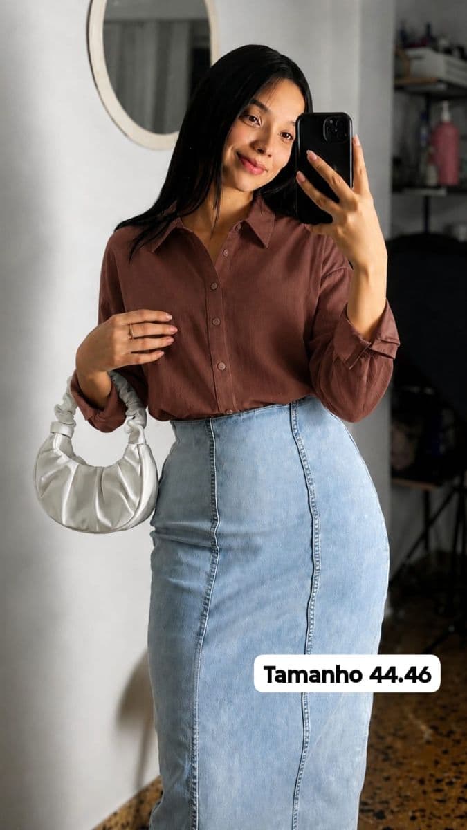 Camisa Linho rayon
