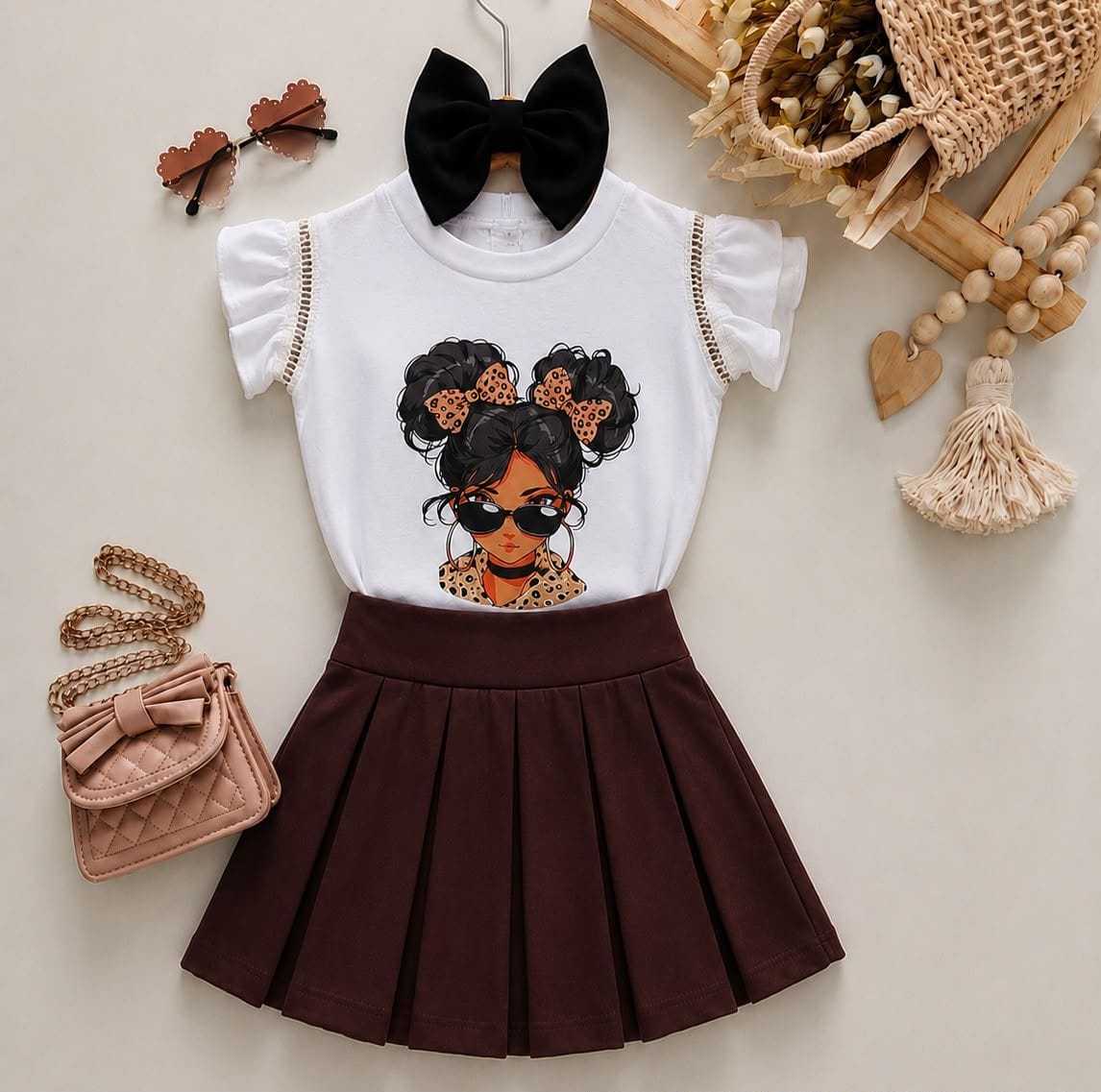BLUSAS e SAIA DE PREGA - Foto 3