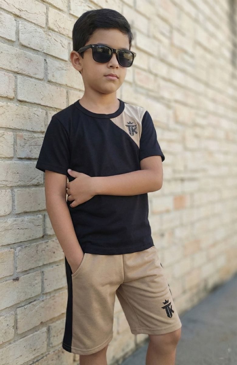 Lindo Conjunto Bermuda e Camisa Menino - Foto 2