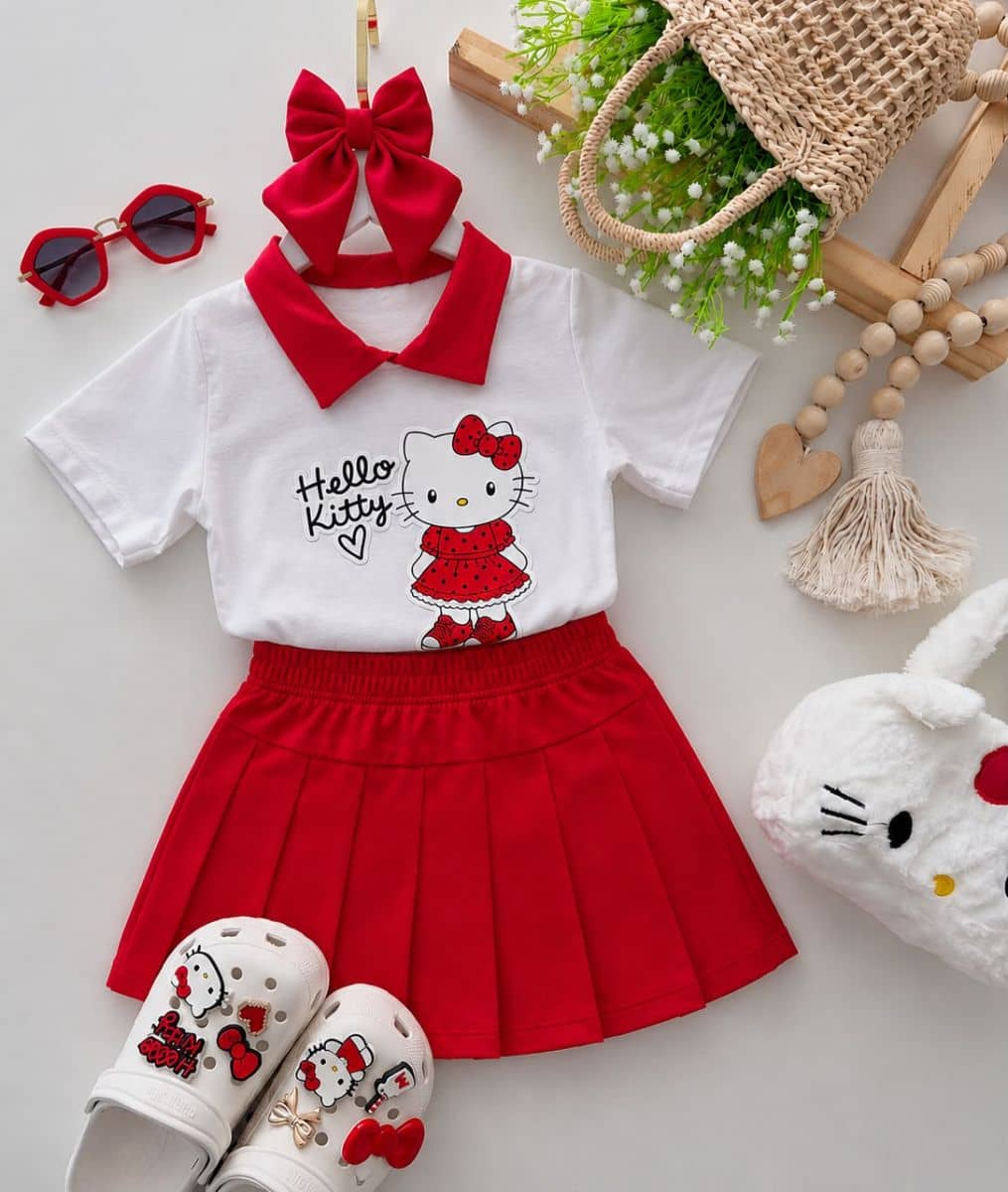 CONJUNTO HELLO KITTY