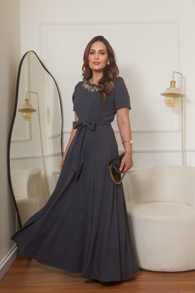 Vestido longo JULIETA - Foto 3