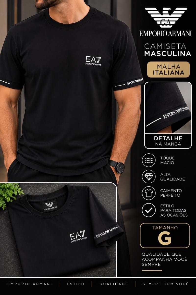 Camiseta Masculina - Foto 6