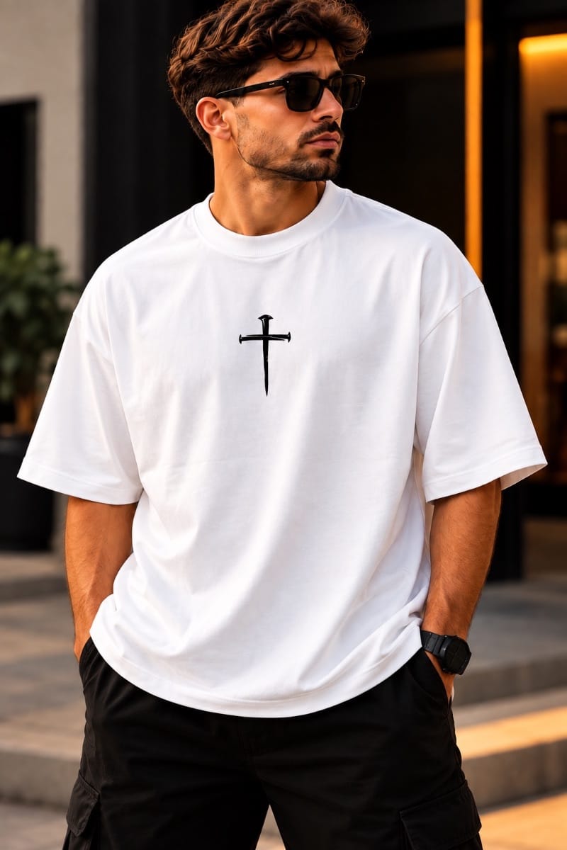 Camiseta oversize Masculina - Foto 2
