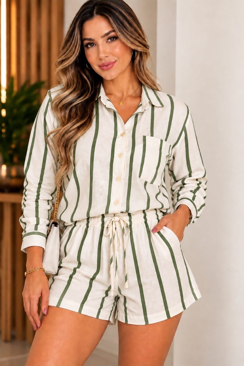 Conjunto shorts e camisa - Foto 3