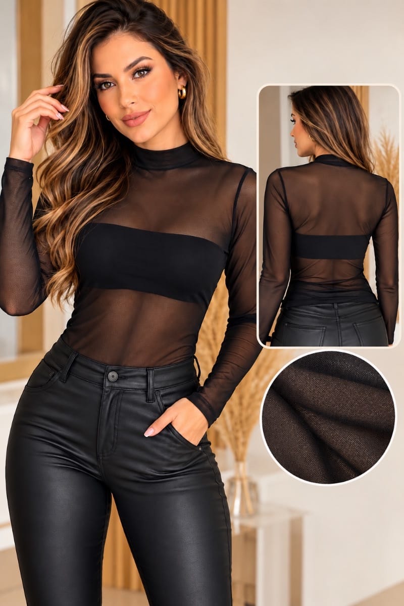 Blusa Tule - Foto 1