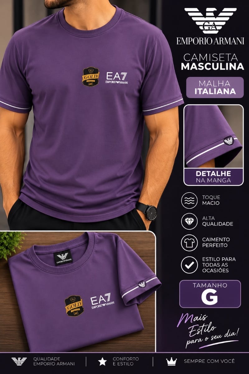 Camiseta Masculina - Foto 4