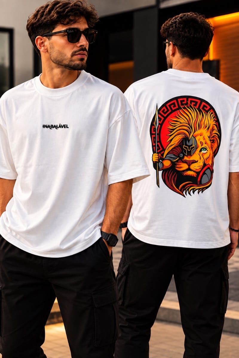 Camiseta oversize Masculina - Foto 1