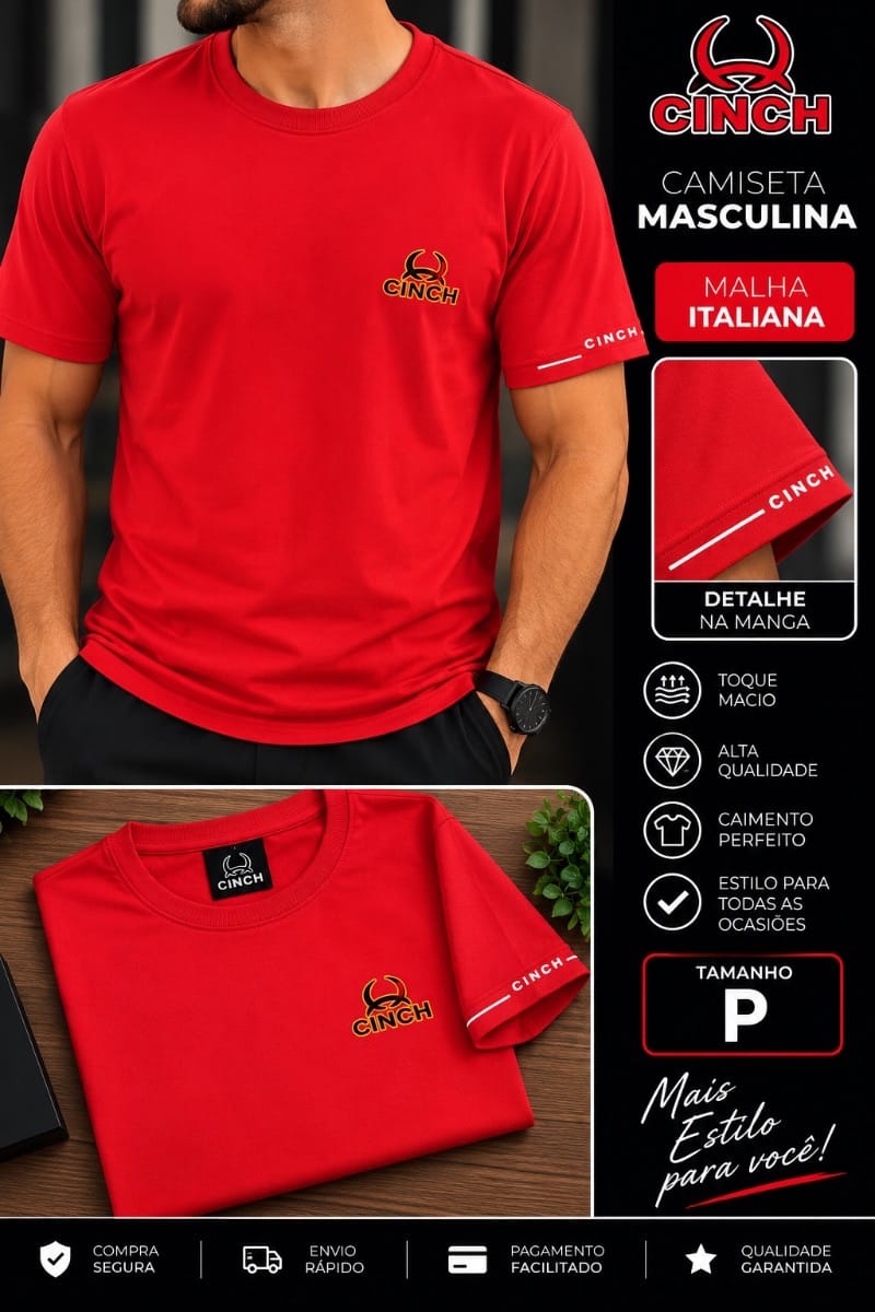 Camiseta Masculina - Foto 2