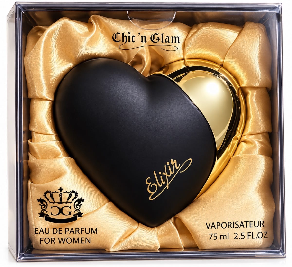 Chic n Glam Elixir — Eau de Parfum Feminino 75 ml. - Foto 1