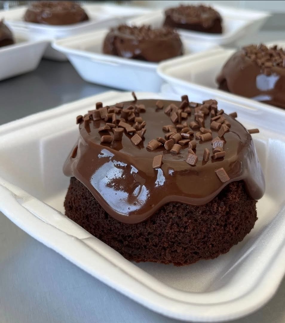 Mini bolo vulcão Brigadeiro - Foto 2