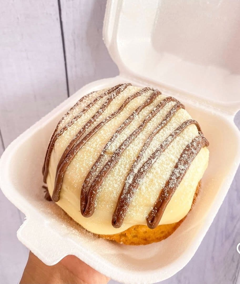 Mini vulcão ninho com Nutella