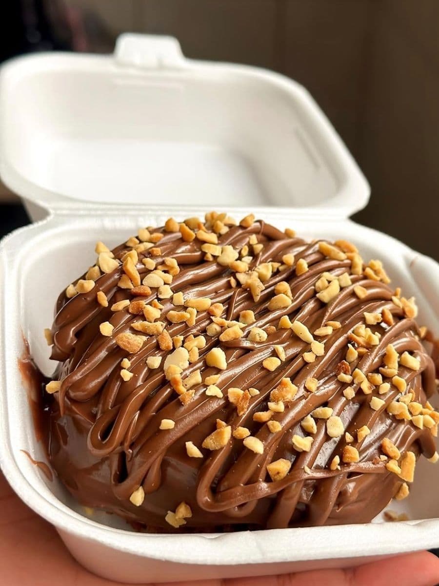 Mini vulcão Ferrero