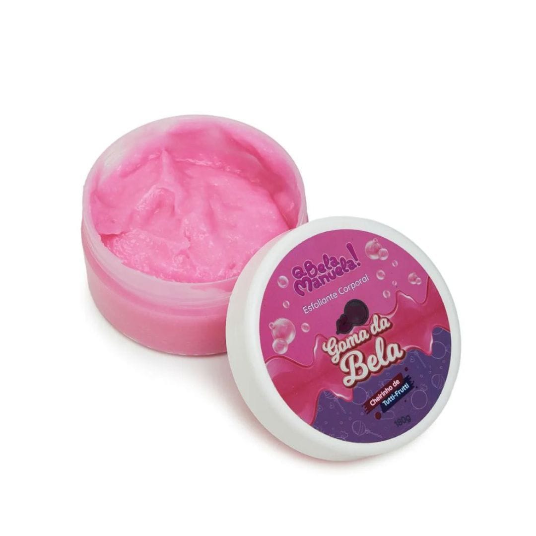 Esfoliante Corporal Goma da Bela Cheirinho de Tutti-Frutti 180g - QBelaManuela - Foto 2