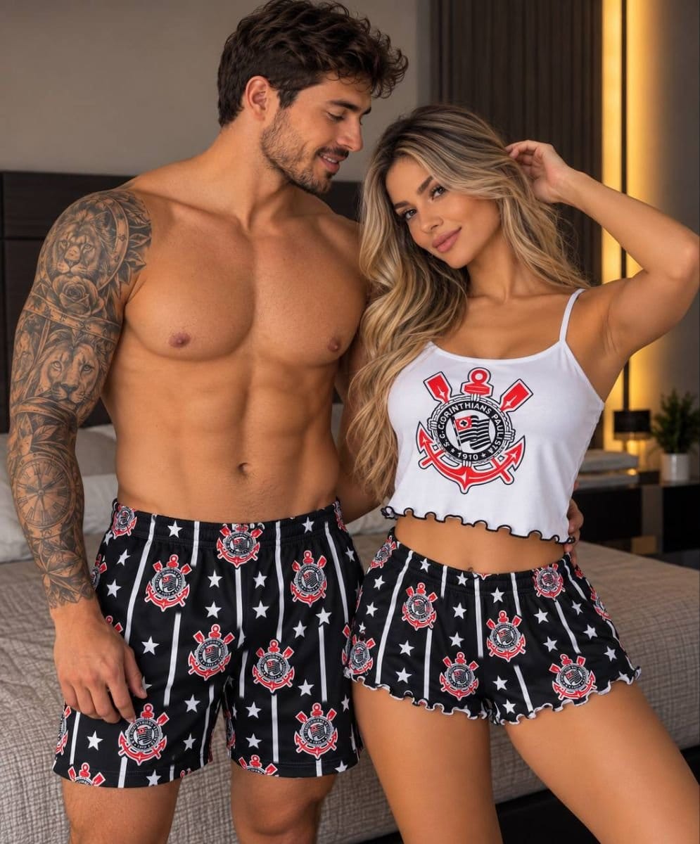 Pijama kit casal time - Foto 3