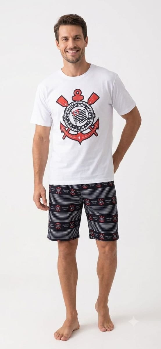 Pijama masculino time - Foto 2