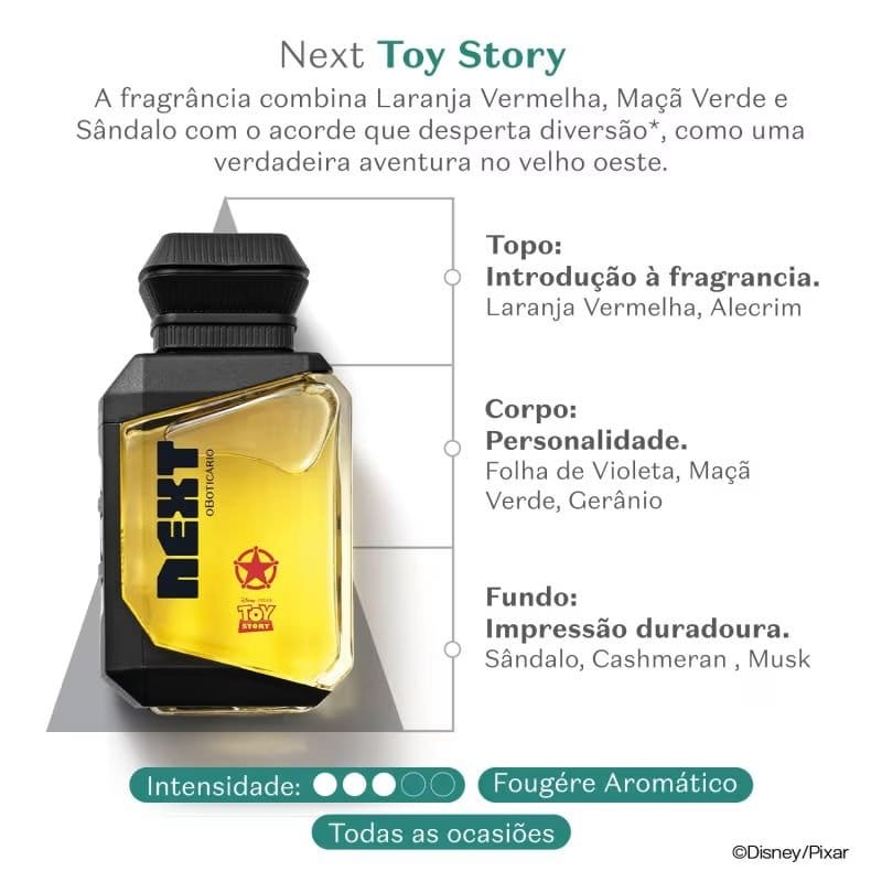 Colônia Infantil Toy Story Next Rodeio do Xerife 75ml - Foto 2