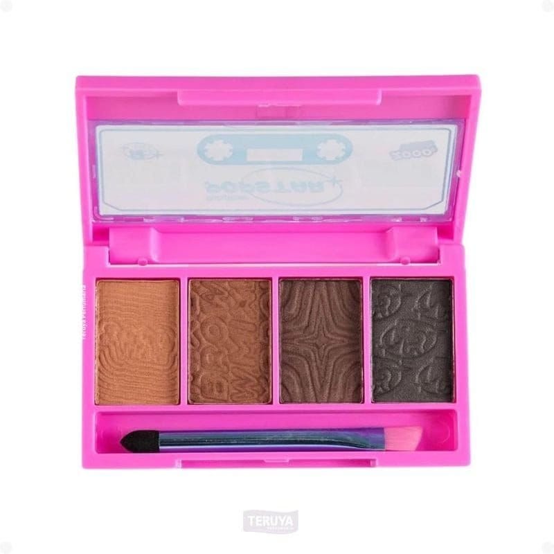 Sombra Para Sobrancelha Ruby Rose Brow Mix Popstar 4 Cores - Foto 2