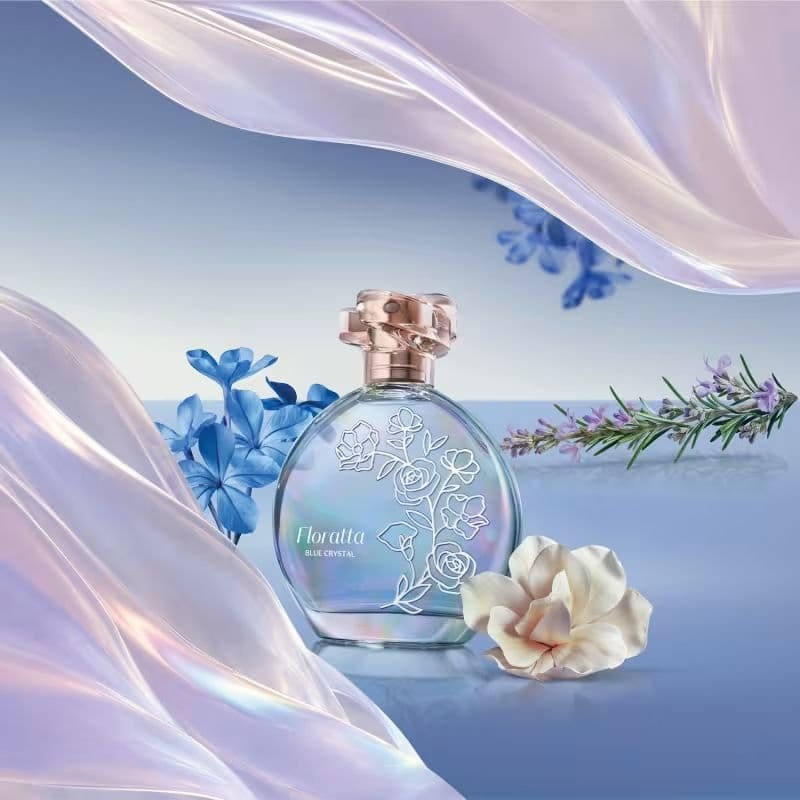 Floratta Blue Crystal Desodorante Colônia 75ml - Foto 3