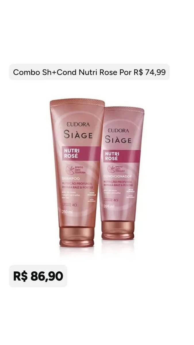 COMBO SIÀGE NUTRI ROSÉ