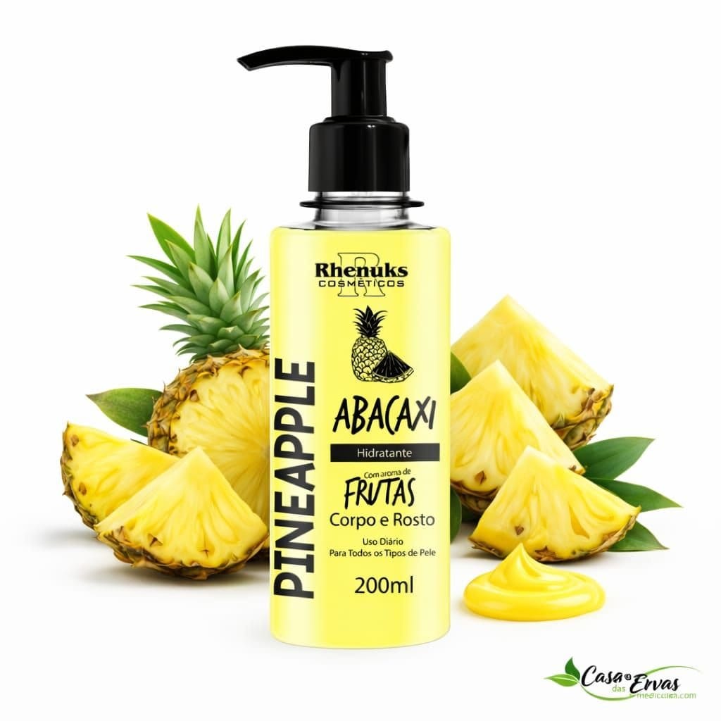 Hidratante de Abacaxi - Rhenuks - 200 ML - Foto 1