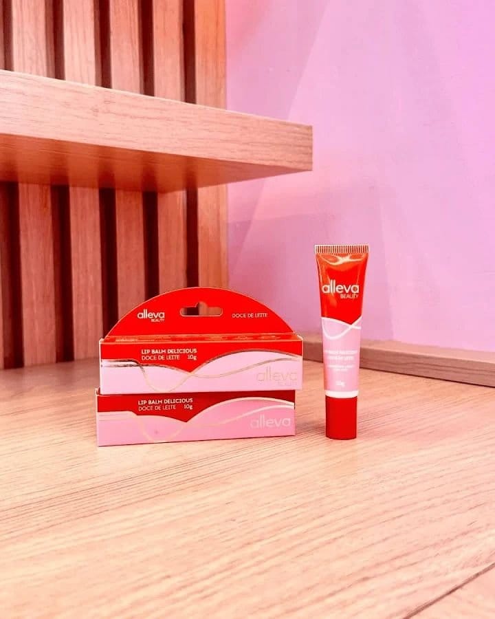 LIP BALM DELICIOUS DOCE DE LEITE AL1601 - ALLEVA - Foto 1