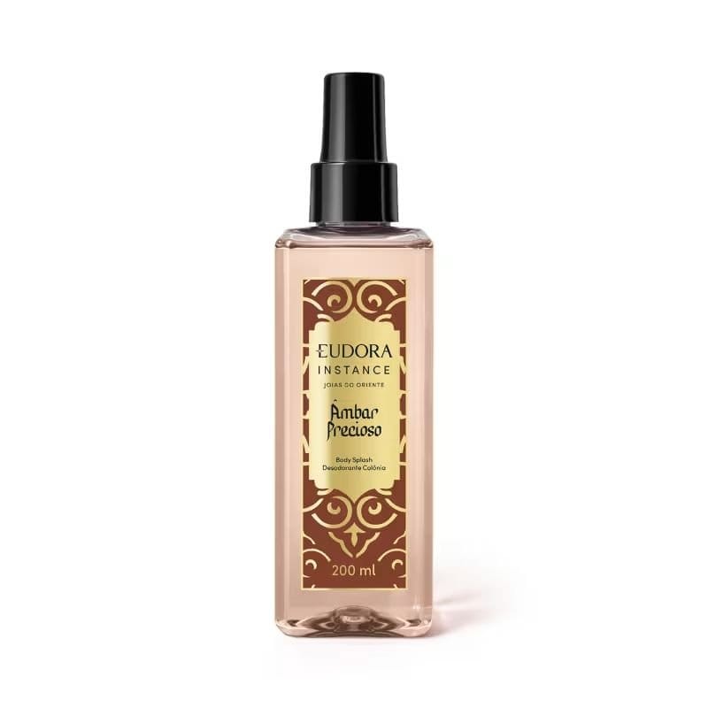 Body Splash Desodorante Colônia Instance Âmbar Precioso 200ml - Foto 1
