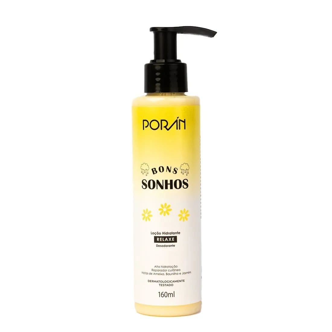 Loção Hidratante Bons Sonhos Relaxe 160ml Porán - Foto 1