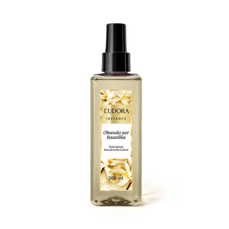 Body Splash Desodorante Colônia Instance Baunilha 200ml