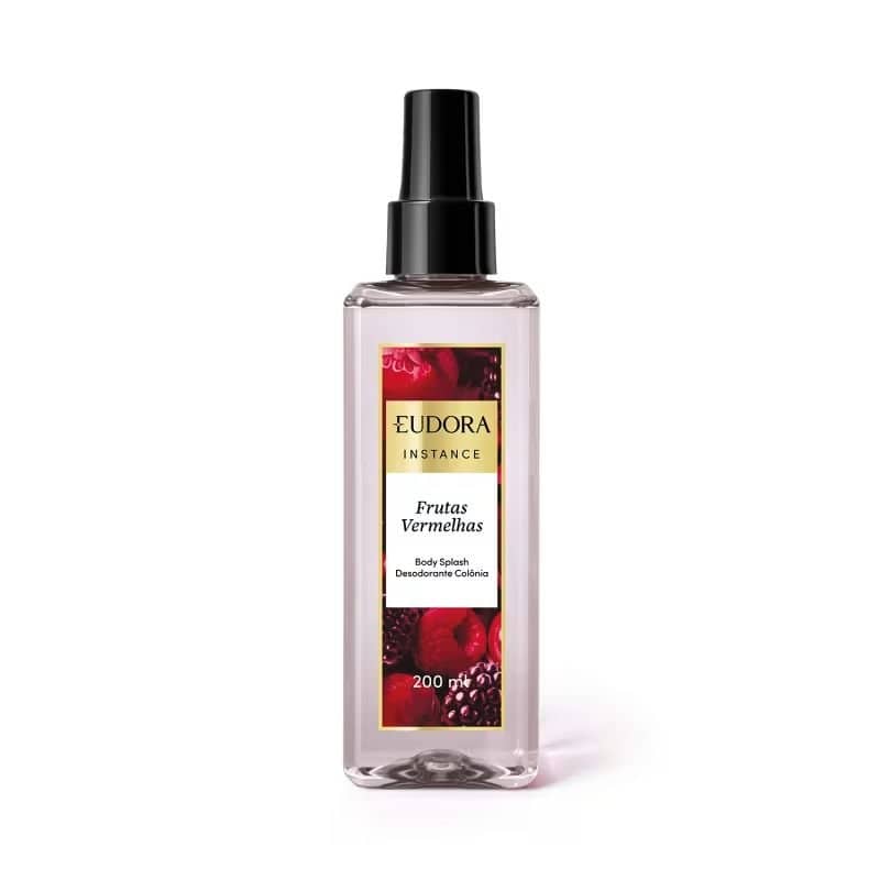 Spray Perfumado Desodorante Colônia Instance Frutas Vermelhas 200ml