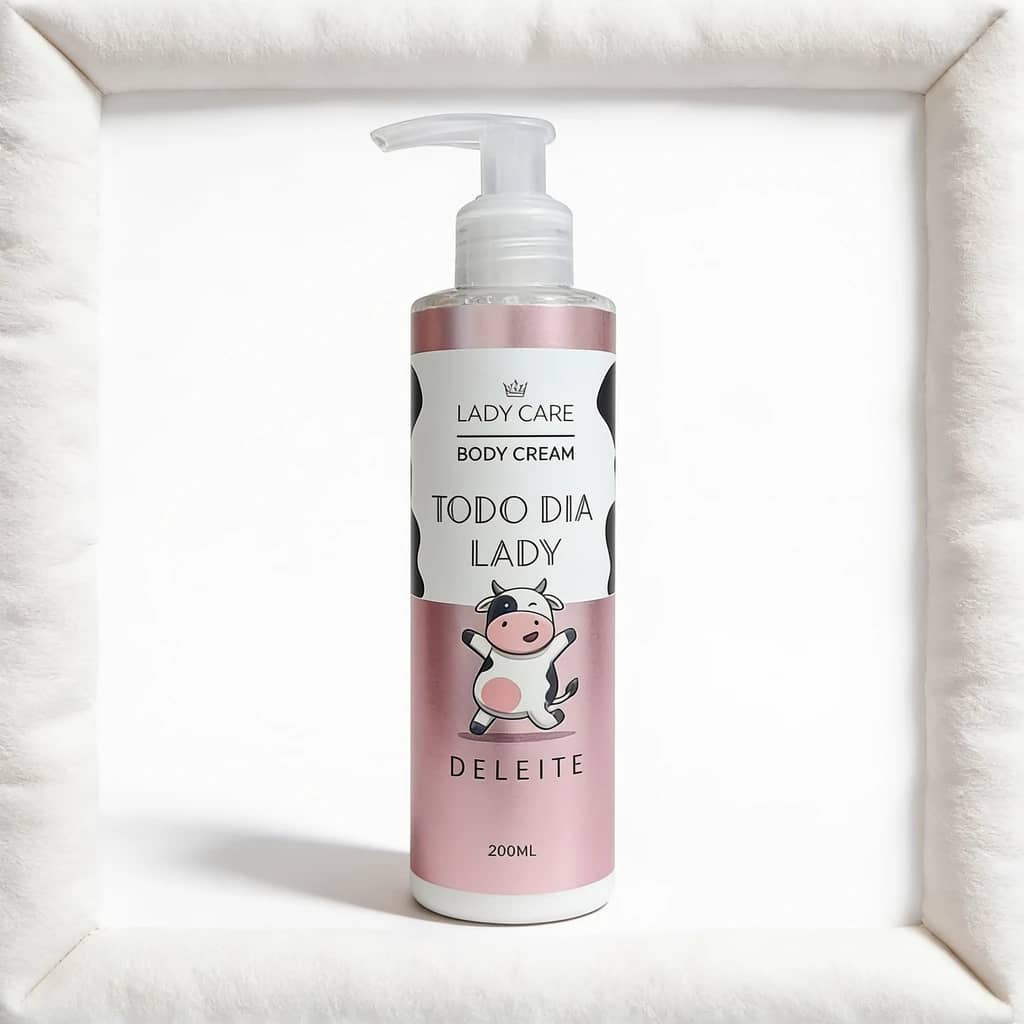 Hidratante Corporal Lady Care De Leite 200ml