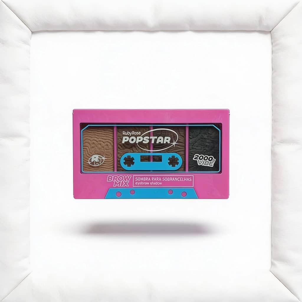 Sombra Para Sobrancelha Ruby Rose Brow Mix Popstar 4 Cores