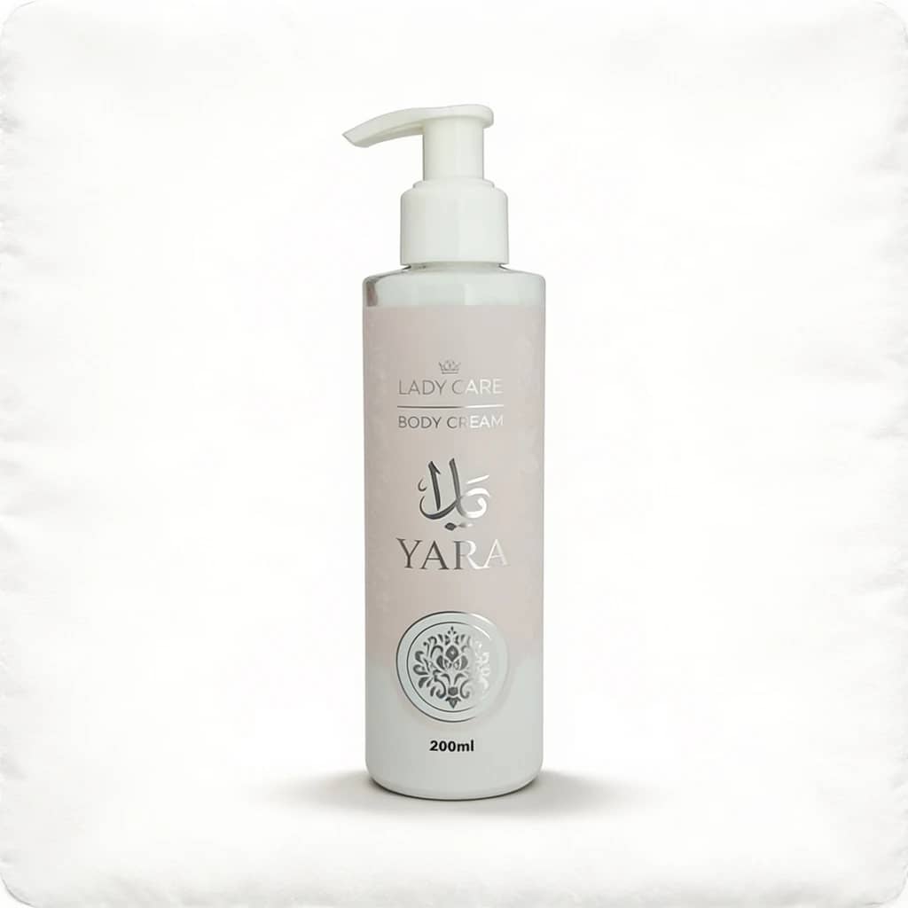 Creme Hidratante Arabe Yara Body Cream - 200 Ml - Lady Care
