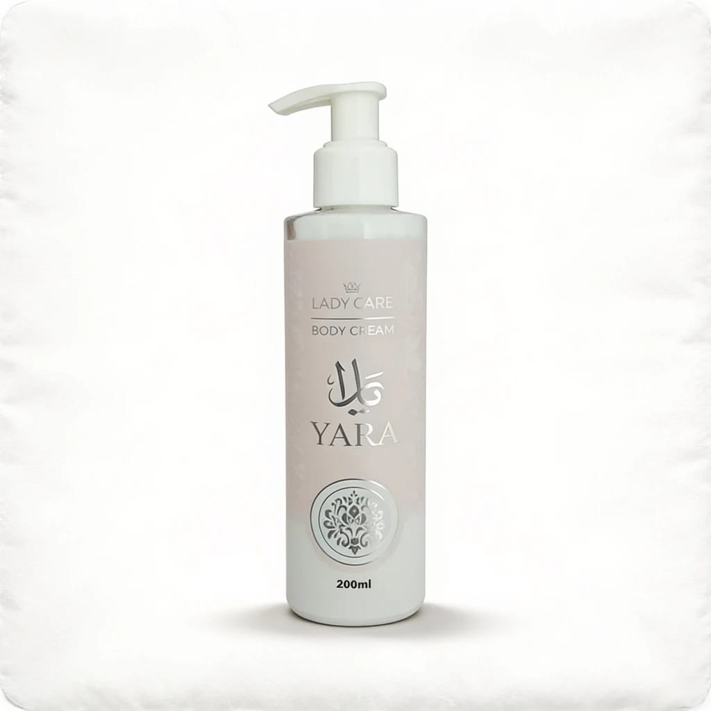 Creme Hidratante Arabe Yara Body Cream - 200 Ml - Lady Care - Foto 1