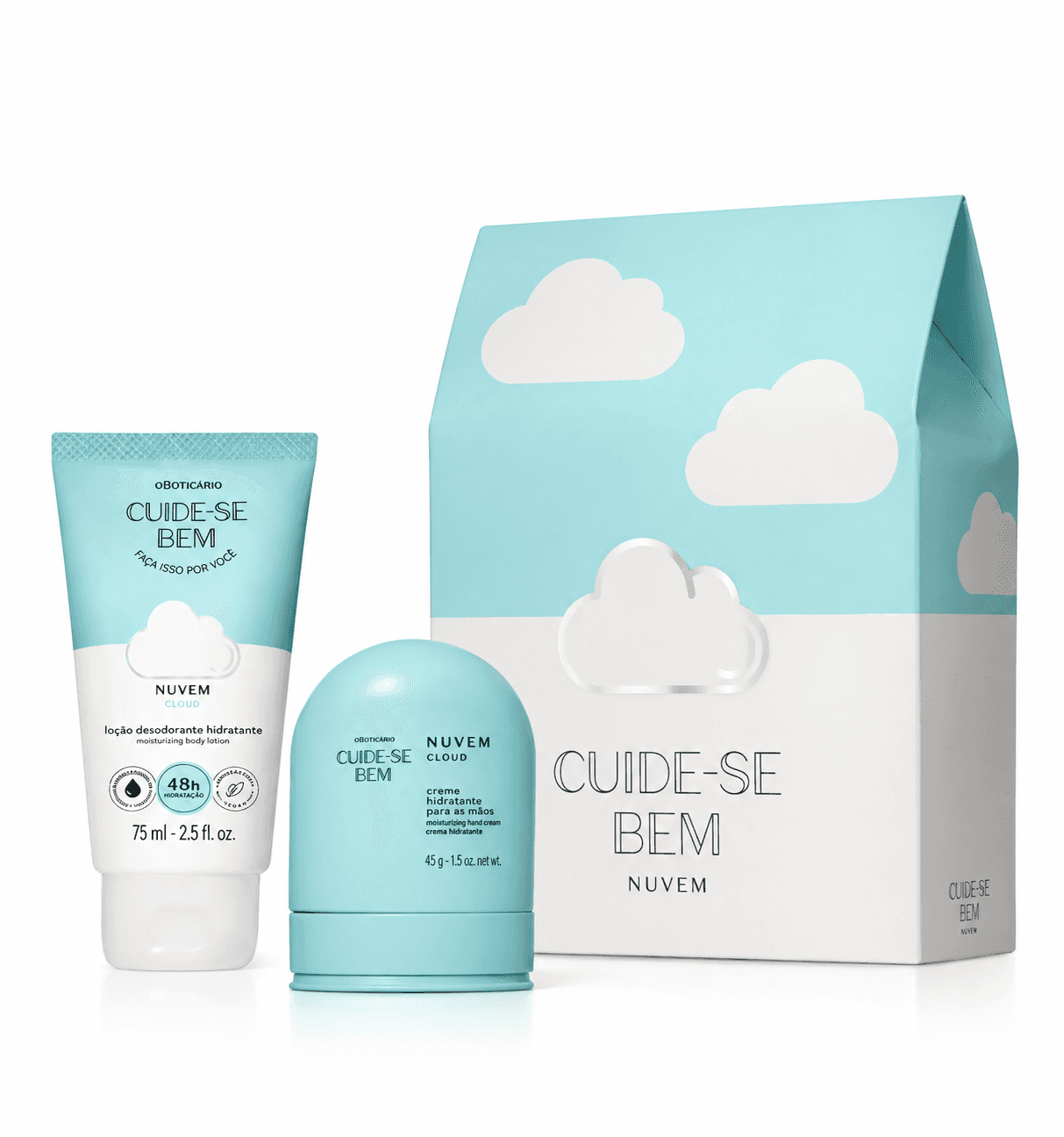 Mini Kit Presente Cuide-se Bem Nuvem