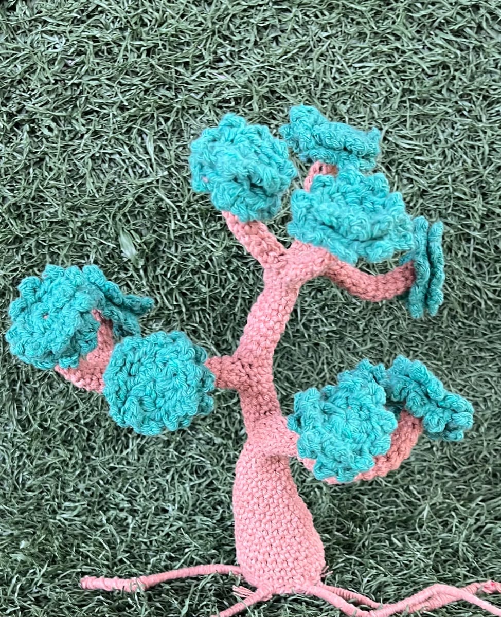 Árvore bonsai em crochê - Foto 4