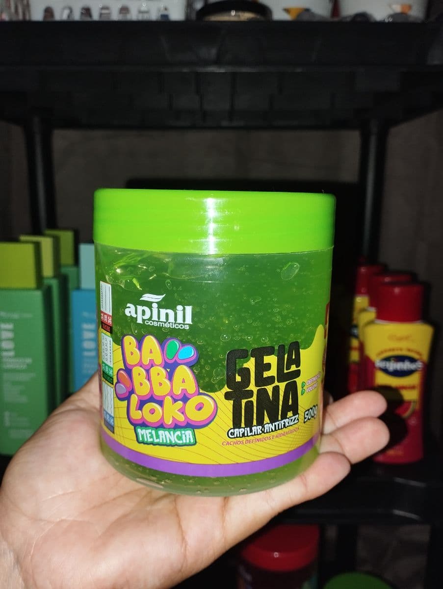 Gelatina capilar melancia 🍉