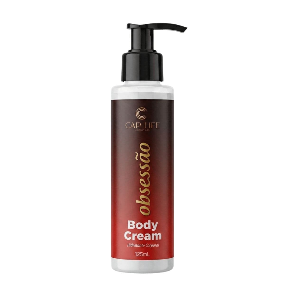 BODY CREAM HIDRATANTE CORPORAL FRAGRÂNCIA OBSESSÃO CAP LIFE 125ML