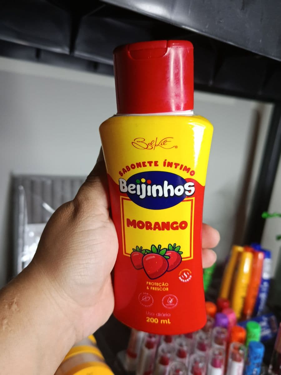 Sabonete íntimo de Morango