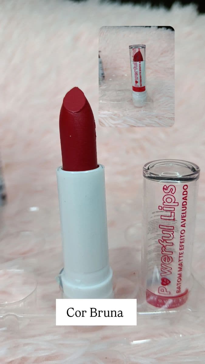 Batom Forever You Powerful Lips cor Bruna