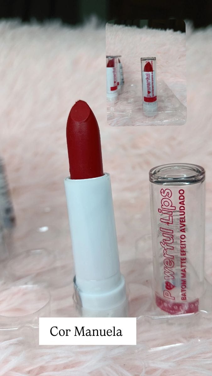 Batom Forever You Powerful Lips cor Manuela - Foto 1