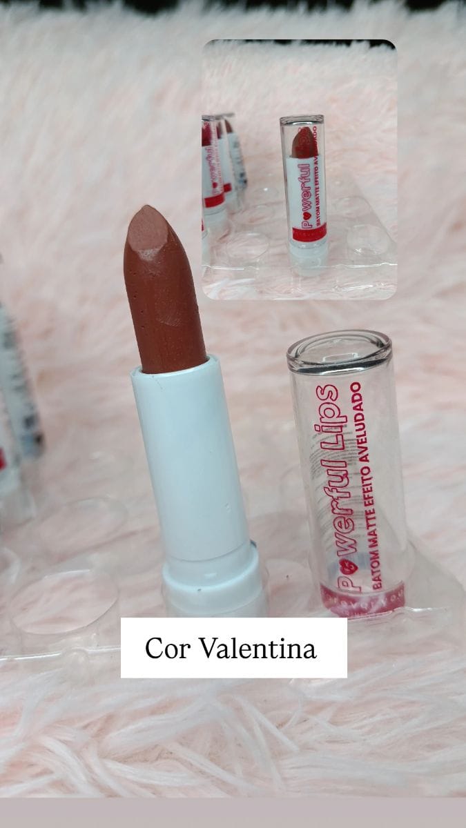 Batom Forever You Powerful Lips cor Valentina - Foto 1