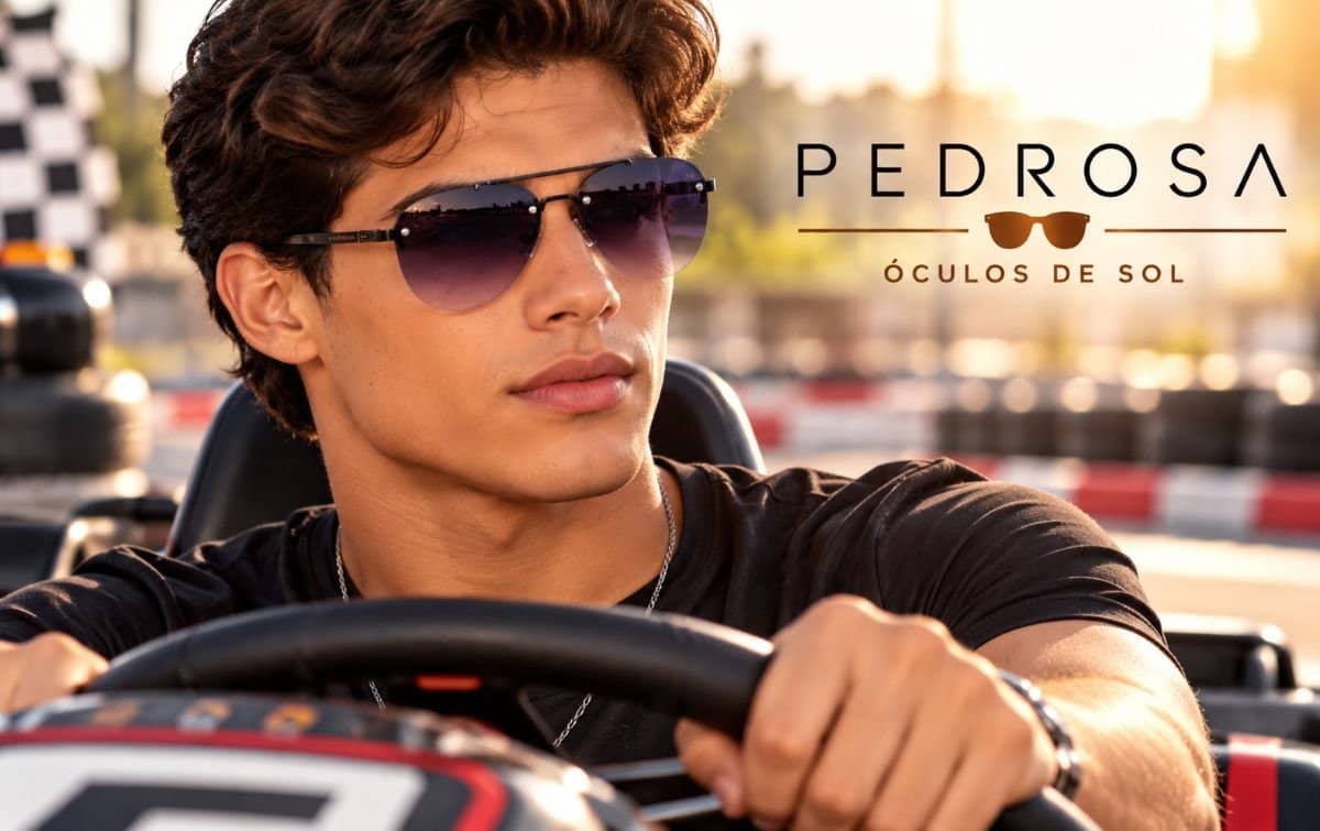Óculos aviador degradê