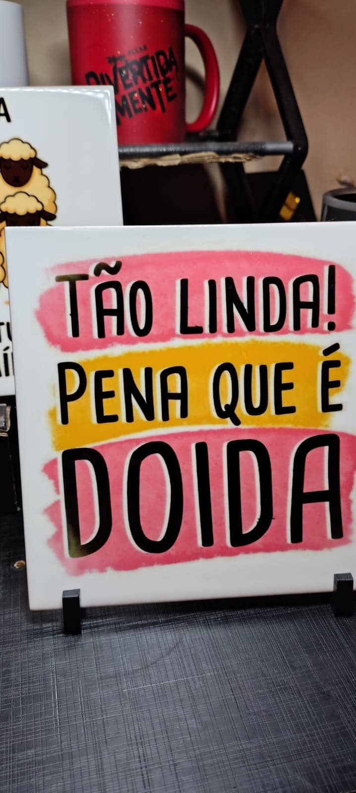 Azulejo 15x15 — Tão Linda